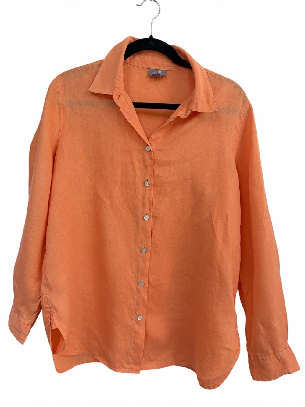 J.Jill Linen Button-Down Shirt